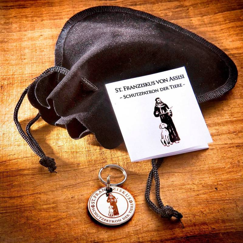 alsa-brand Hundeplakette Schutzpatron, Durchmesser: ca. 2,5 cm alsa-brand Hundeplakette Schutzpatron, Durchmesser: ca. 2,5 cm von alsa-brand