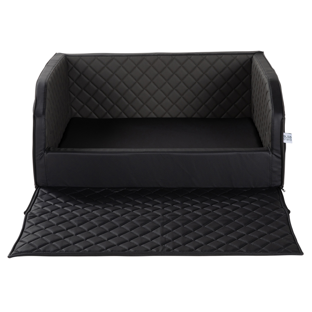 alsa-brand Kofferraumbett Comfort blackgrey, Maße: ca. 100 x 80 cm von alsa-brand