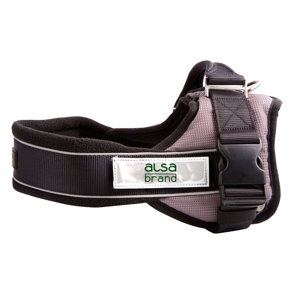 alsa-brand Nylon-Geschirr Ultimate Professional anthrazit, Breite: ca. 38 mm, Bauchumfang: ca. 68 - 97 cm alsa-brand Nylon-Geschirr Ultimate Professional anthrazit, Breite: ca. 38 mm, Bauchumfang: ca. 68 - 97 cm von alsa-brand