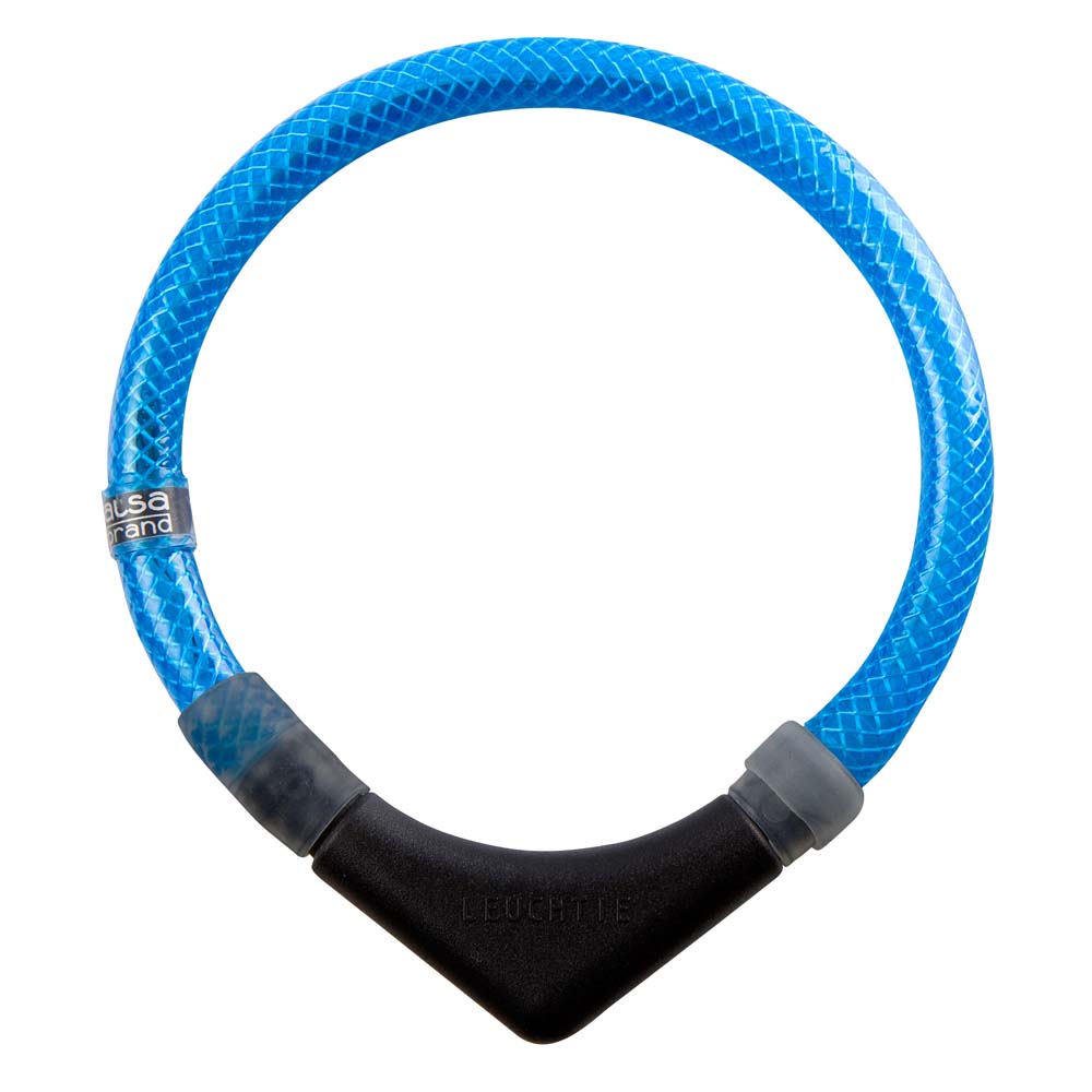 alsa-brand Sicherheitsband für Hunde Brightness blau, Halsumfang: ca. 70 cm von alsa-brand
