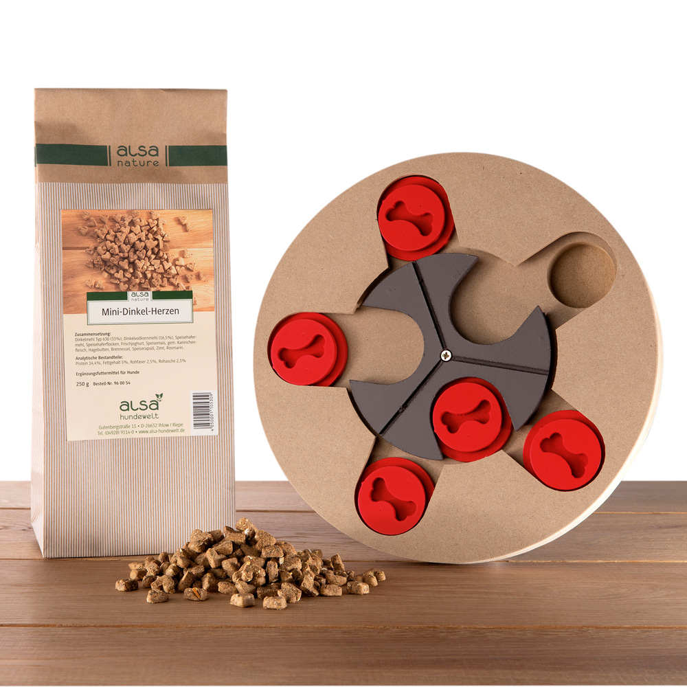 Spiel- & Snackpaket Athena, Hundefutter von alsa-nature