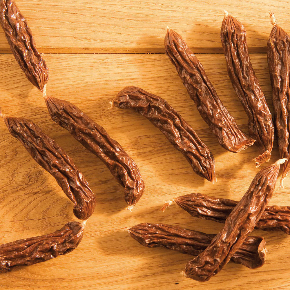 alsa-nature 2 m-Pansenwürstchen Kauartikel, 3 x 250 g, Hundefutter von alsa-nature