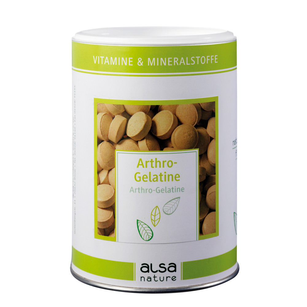 alsa-nature Arthro-Gelatine, Inhalt: 250 g, Anzahl: 400 Tabletten von alsa-nature