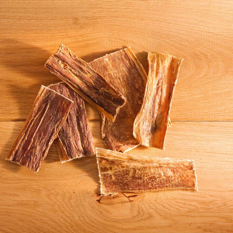 alsa-nature Büffelfleisch Kauartikel, 250 g, Hundefutter von alsa-nature