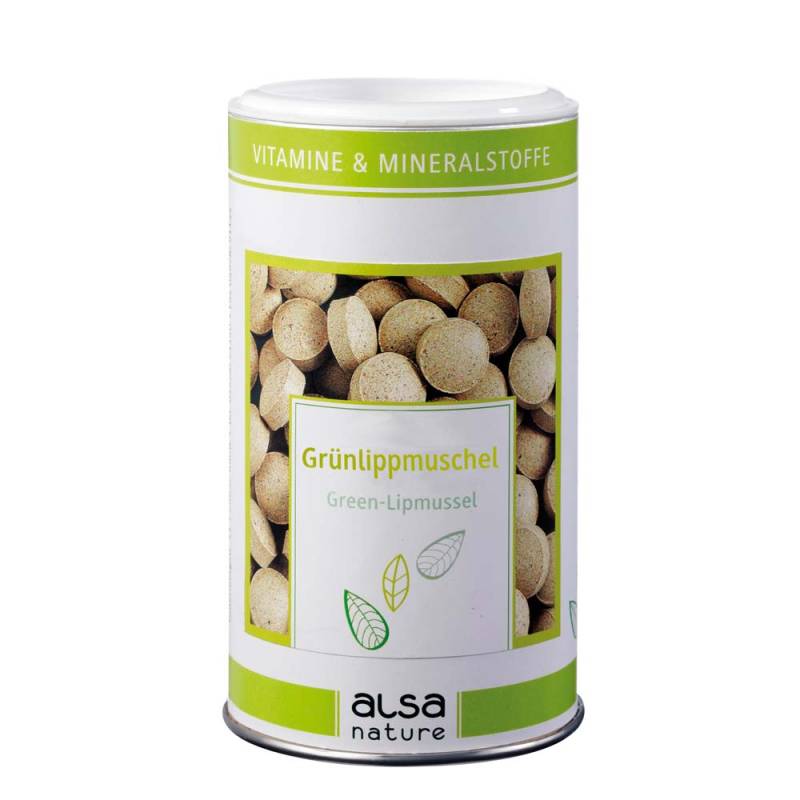 alsa-nature Grünlippmuschel, Anzahl: ca. 480 Tabletten, 250 g von alsa-nature