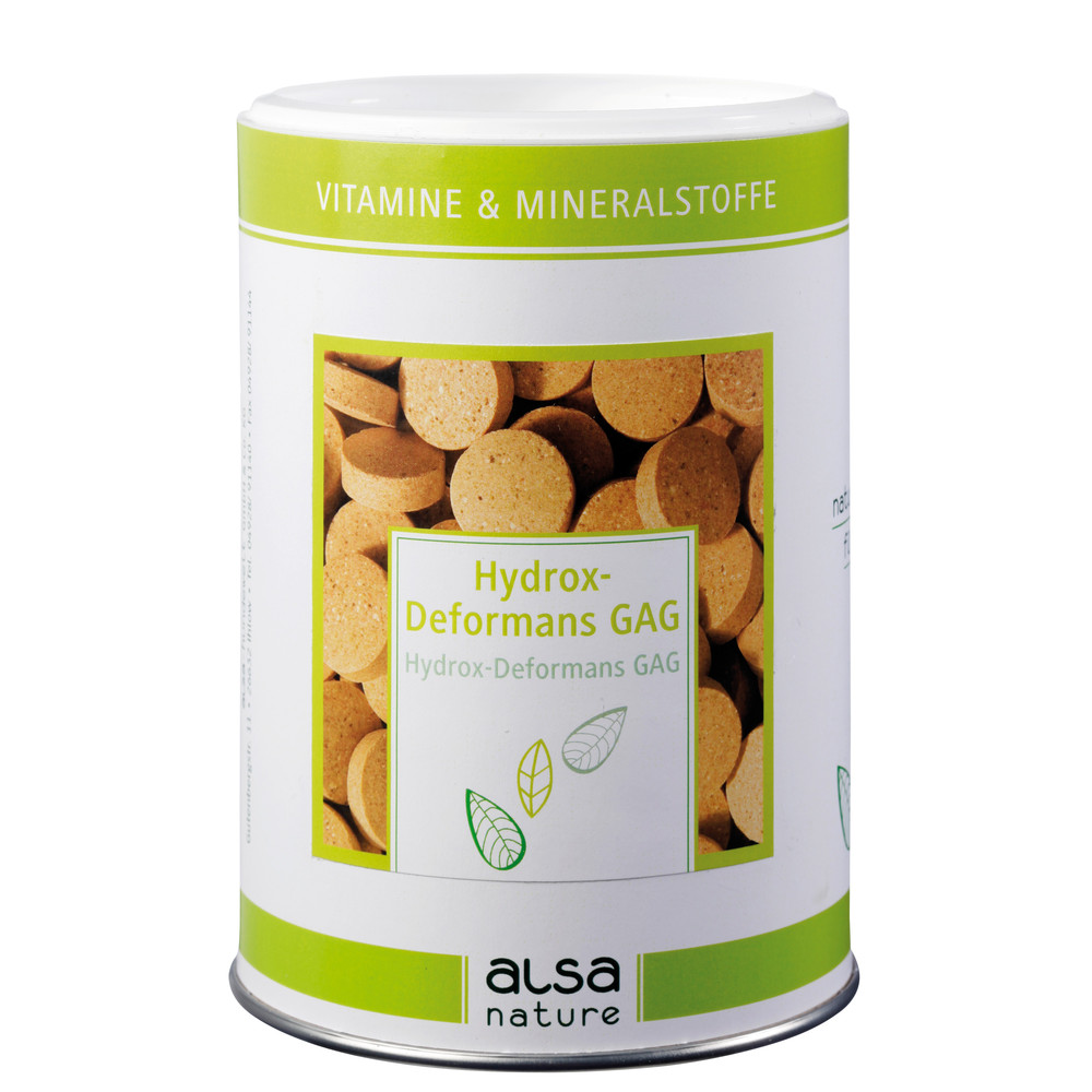 alsa-nature Hydrox-Deformans GAG, Inhalt: 250 g, Anzahl: 150 Tabletten von alsa-nature