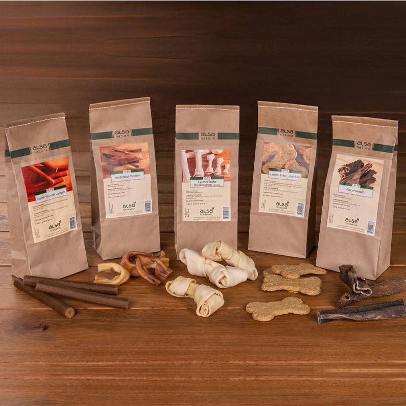 alsa-nature Jubiläums-Schlemmerpaket Classic, Hundefutter von alsa-nature