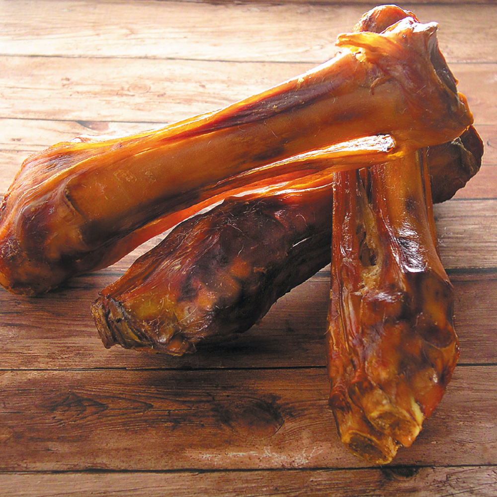 alsa-nature Kalbs-Knochen Kauartikel, 2 x 2 Stück, Länge: ca. 25 cm, Hundefutter von alsa-nature
