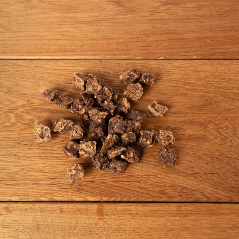alsa-nature Kaninchenfleisch-Würfel Kauartikel, 2 x 200 g, Maße: ca. 1,5 x 2 cm, Hundefutter von alsa-nature