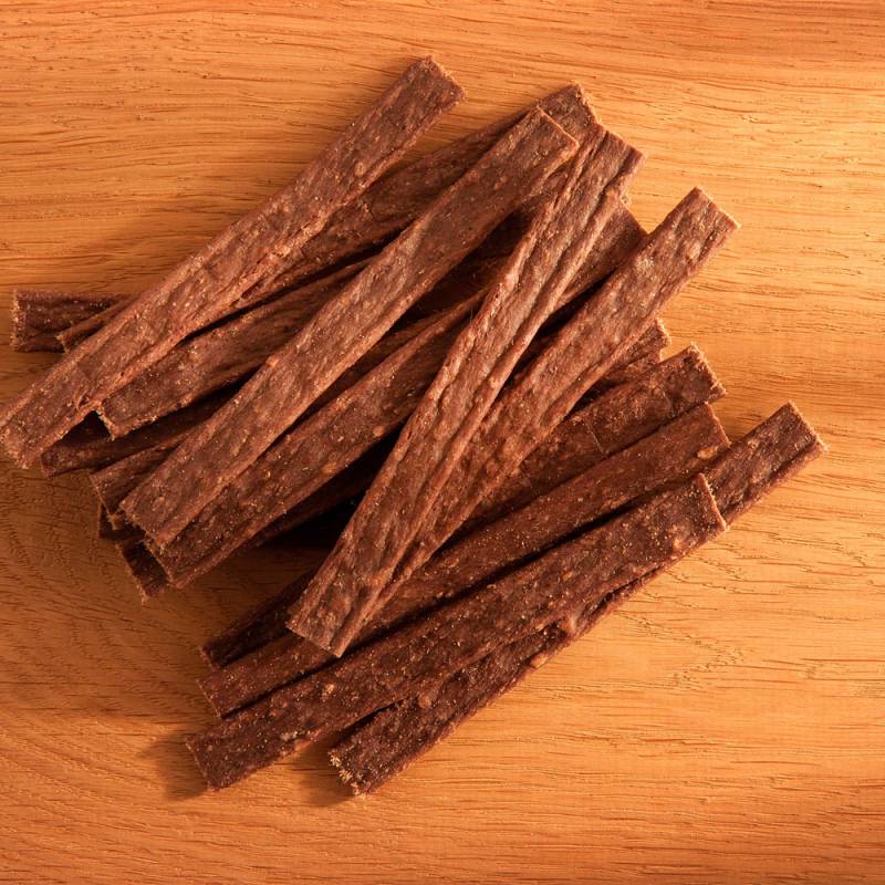 alsa-nature Lamm-Riegel, 2 x 100 g, Breite: ca. 1 cm, Länge: ca. 8 cm, Hundefutter von alsa-nature