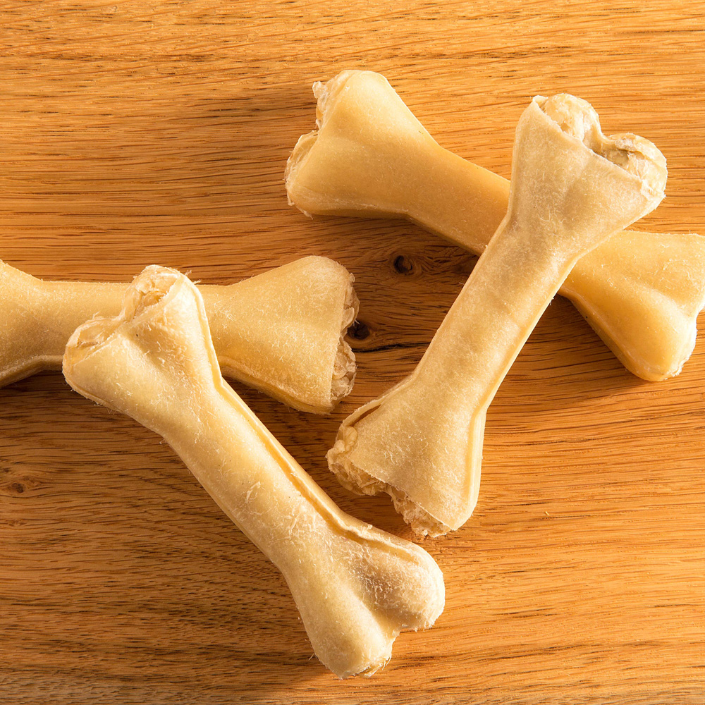 alsa-nature Pansen-Kauknochen Zahnpflege, 2 x 3 Stück, Länge: ca. 12 cm, Hundefutter von alsa-nature
