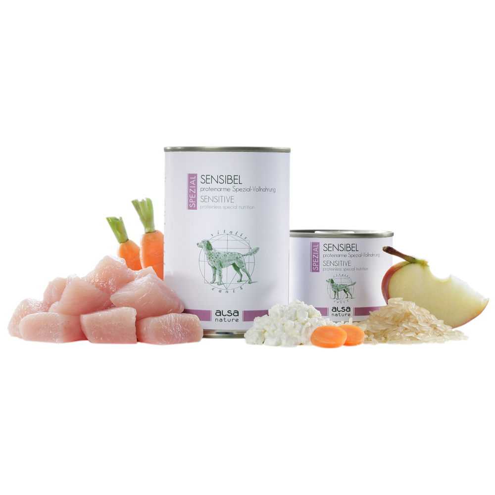 alsa-nature SPEZIAL Sensibel, Anzahl: 400 g, 400 g, Hundefutter nass von alsa-nature