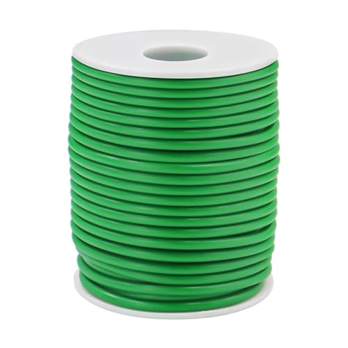 alwaiiz Pflanzendraht 3.5mm x 20m, Grün Gartendraht Gummiert, Pflanzendraht Weich für Kletterpflanzen und Pflanzenbündelung alwaiiz Pflanzendraht 3.5mm x 20m, Grün Gartendraht Gummiert, Pflanzendraht Weich für Kletterpflanzen und Pflanzenbündelung von alwaiiz