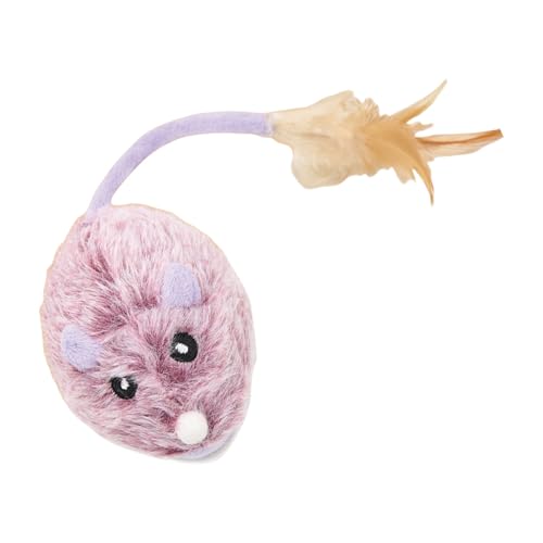 amangul Katzen Automatisch Quietschendes Spielzeug Für Kätzchen Übung Innenstadt Teaser Toy Fun Entertaination Stimulierende Spielautomatikbewegungsmaus von amangul