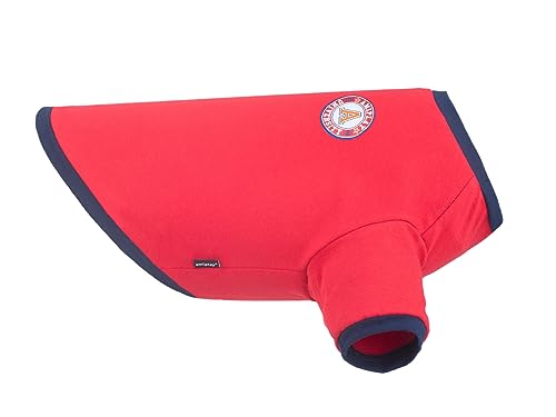 Hunde T-Shirt Rot/Blau/Grün/Rosa 25cm/30cm/35cm/40cm Amiplay (40cm Miniature Schnauzer 40 [g] x40 [b] x58 [d] cm, Rot) von amiplay
