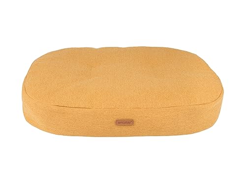 Ami Play Montana Hochwertige Hundematratze & Katzenmatratze Oval, Waschbar, Ideal für Grosse Hunde, Mittelgroße Hunde - Robust und Langlebig, Orthopädische Hundebett & Katzenbett von Ami Play