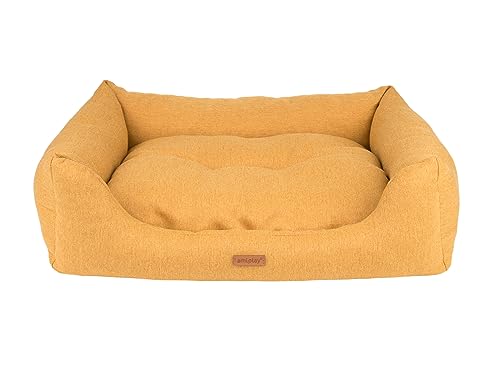 amiplay Hundesofa, Katzensofa Montana (M 68 [x] x 56 [y] x 18 [h] cm, Gelb) von Ami Play