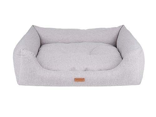 Amiplay Hundesofa/Katzensofa Montana - Robustes Hundebett, Waschbar, Ideal für Große Hunde und Mittelgroße Hunde, Hundematratze mit Natürlichem Design von Ami Play