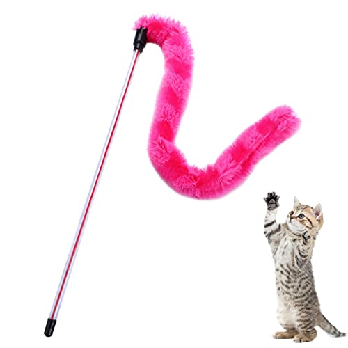 angxiong Katzenspielzeug für Katzen, Katzenspielzeug für Innenräume mit Nachfüllglocke | Spielzeug für Katzenstäbe, interaktives Teaser für Empfänger und Angelpfosten für Katzen angxiong Katzenspielzeug für Katzen, Katzenspielzeug für Innenräume mit Nachfüllglocke | Spielzeug für Katzenstäbe, interaktives Teaser für Empfänger und Angelpfosten für Katzen von angxiong