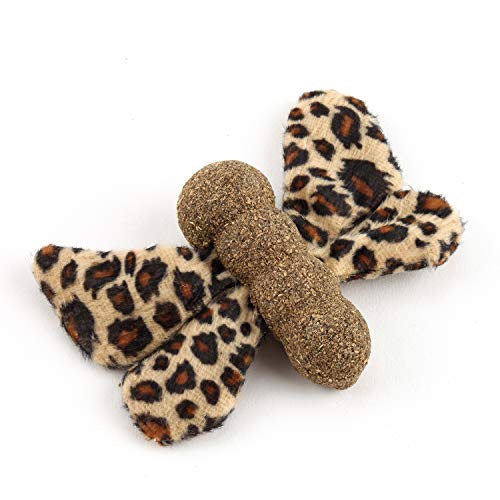 anijoy Katzenspielzeug Catnip Butterfly | anregende Spielzeugmaus mit gepresster Katzenminze und Knisterfolie zum Anpirschen und Jagen anijoy Katzenspielzeug Catnip Butterfly | anregende Spielzeugmaus mit gepresster Katzenminze und Knisterfolie zum Anpirschen und Jagen von anijoy