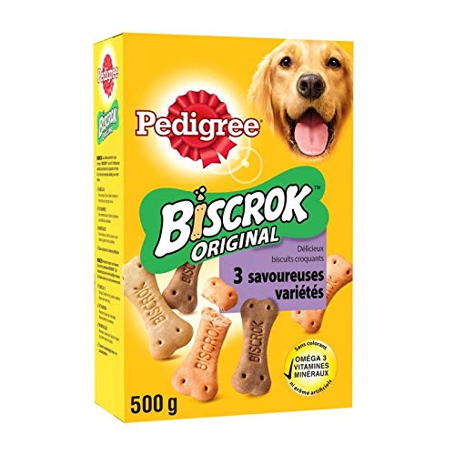 Keksdose für Hunde Biscrok 500 g, 4 Stück von animaux