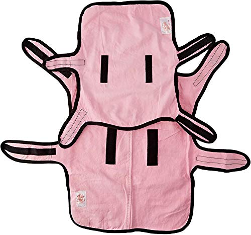 Hundemantel - Kühlbekleidung - Hundemantel - Kühlmantel - Größe: L - Farbe: Pink - Chamois Leder Textur von animo concept
