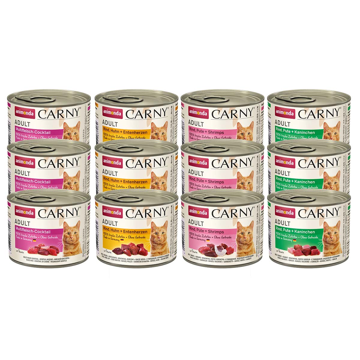 animonda Carny Adult Mixpaket Mix 2 24x200g animonda Carny Adult Mixpaket Mix 2 24x200g von animonda Carny