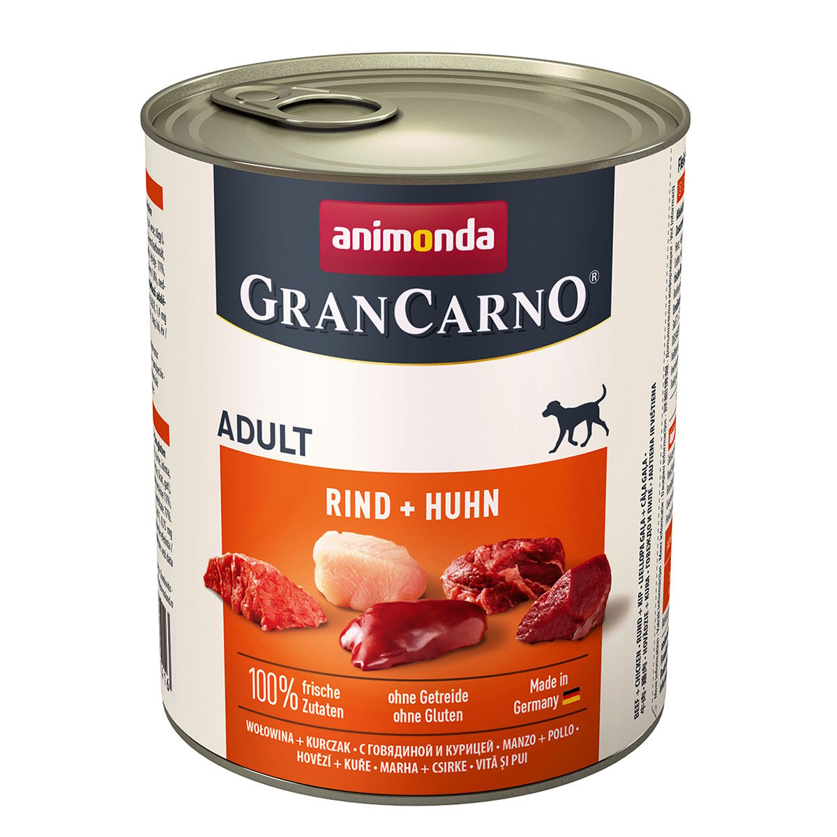 animonda GranCarno Adult mit Rind und Huhn 6x800g von animonda GranCarno