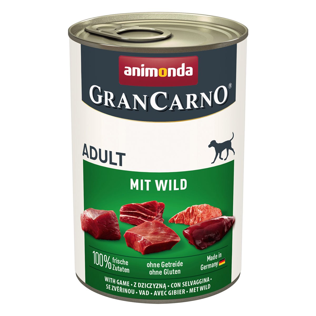 animonda GranCarno Adult mit Wild 6x400g von animonda GranCarno