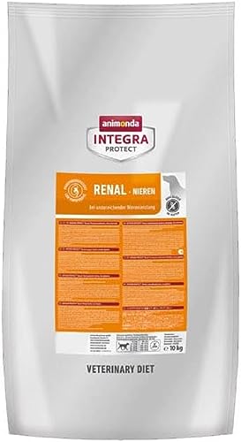 Animonda INTEGRA PROTECT Adult Renal Trockenfutter Hund, hochwertiges Premiere Hundefutter Trocken getreidefrei, Diätfuttermittel für Hunde,1 x 10 kg von Animonda Integra Protect