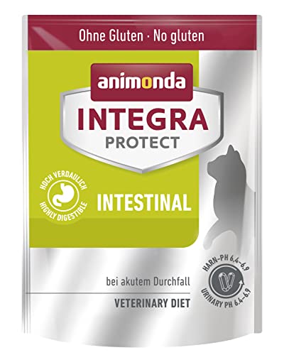 animonda Integra Protect Intestinal Katze, Diät Katzenfutter, Trockenfutter bei Durchfall oder Erbrechen, 300 g von Animonda Integra Protect