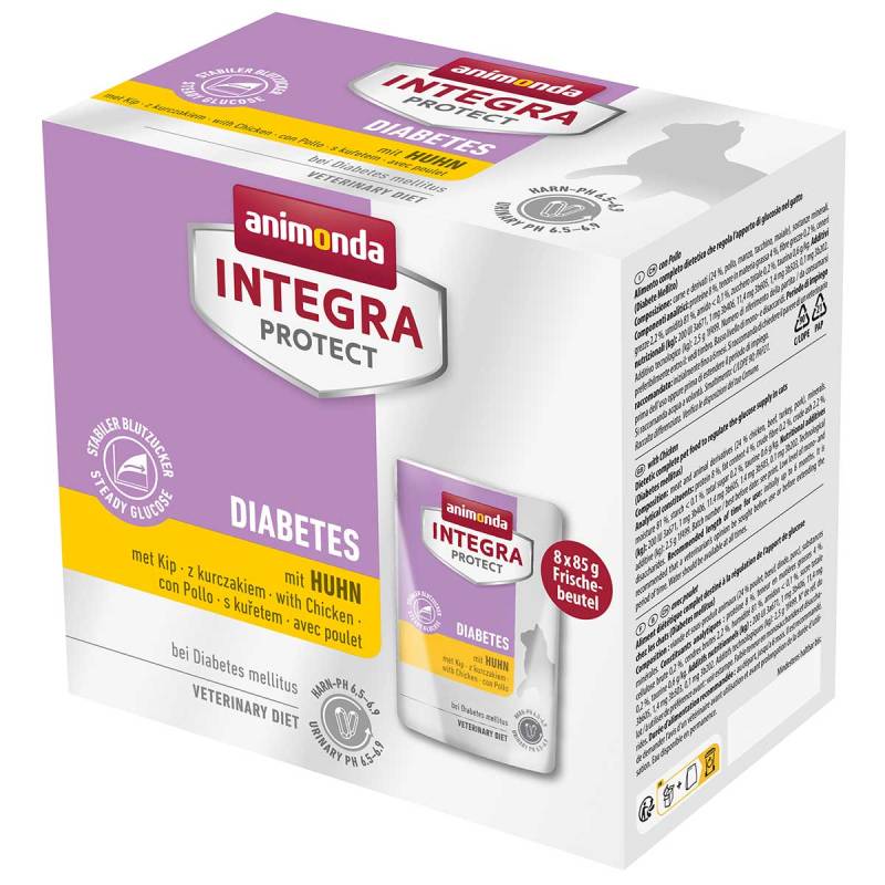 animonda INTEGRA PROTECT Diabetes Huhn 8x85g von animonda Integra Protect