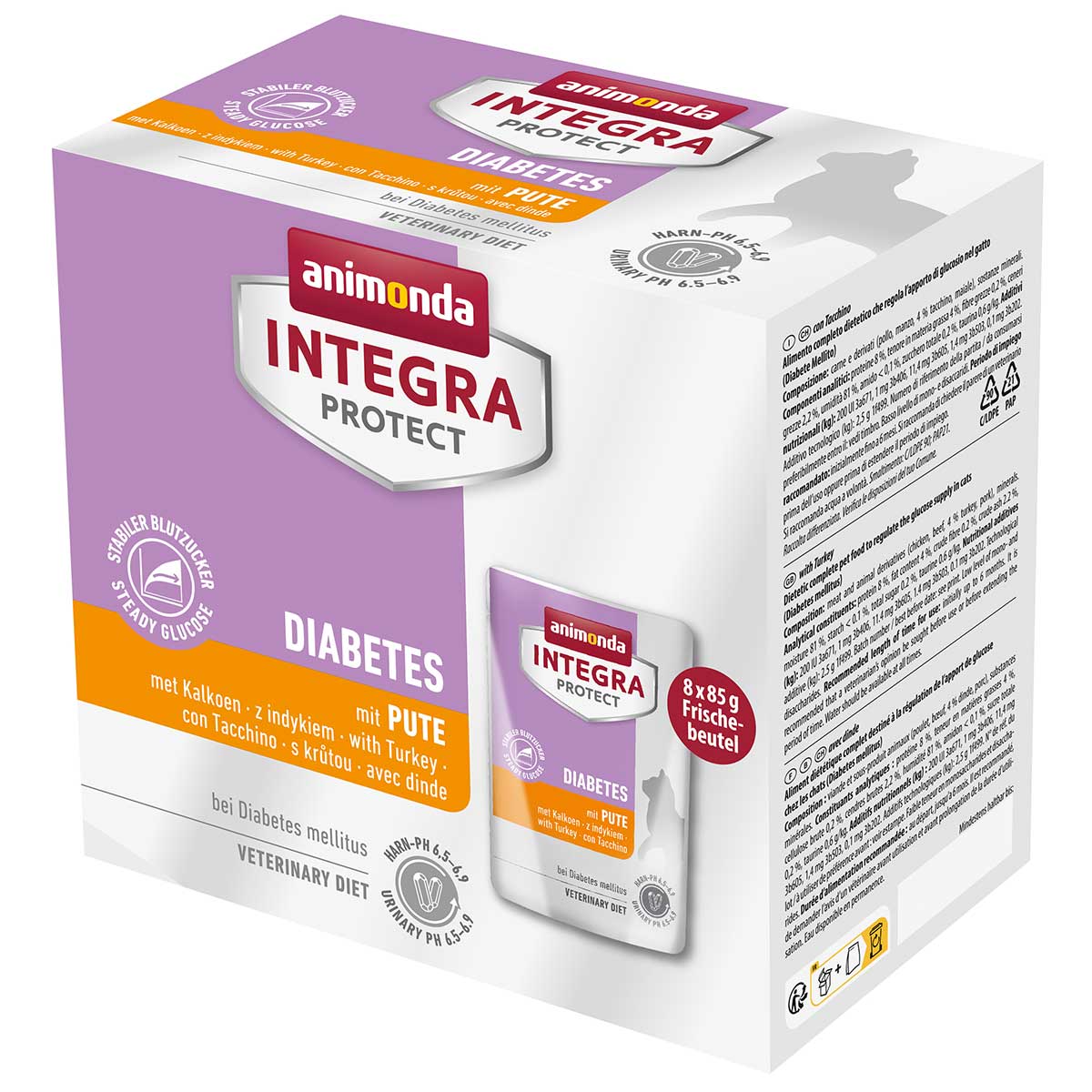 animonda INTEGRA PROTECT Diabetes Pute 8x85g animonda INTEGRA PROTECT Diabetes Pute 8x85g von animonda Integra Protect