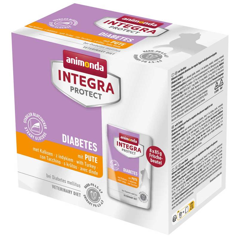 animonda INTEGRA PROTECT Diabetes Pute 8x85g von animonda Integra Protect