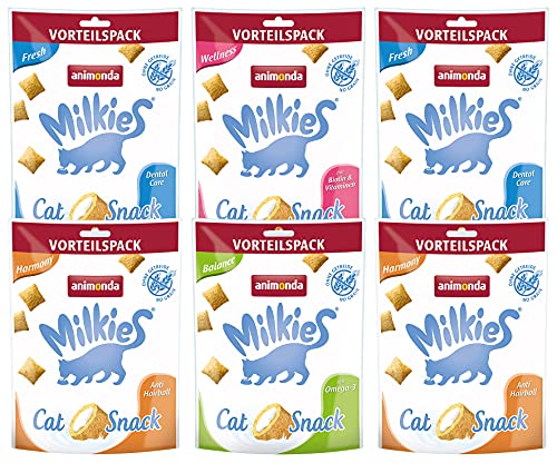 Milkies Adult Milchsnack Selection Multipack 6 x 120 g von animonda Milkies