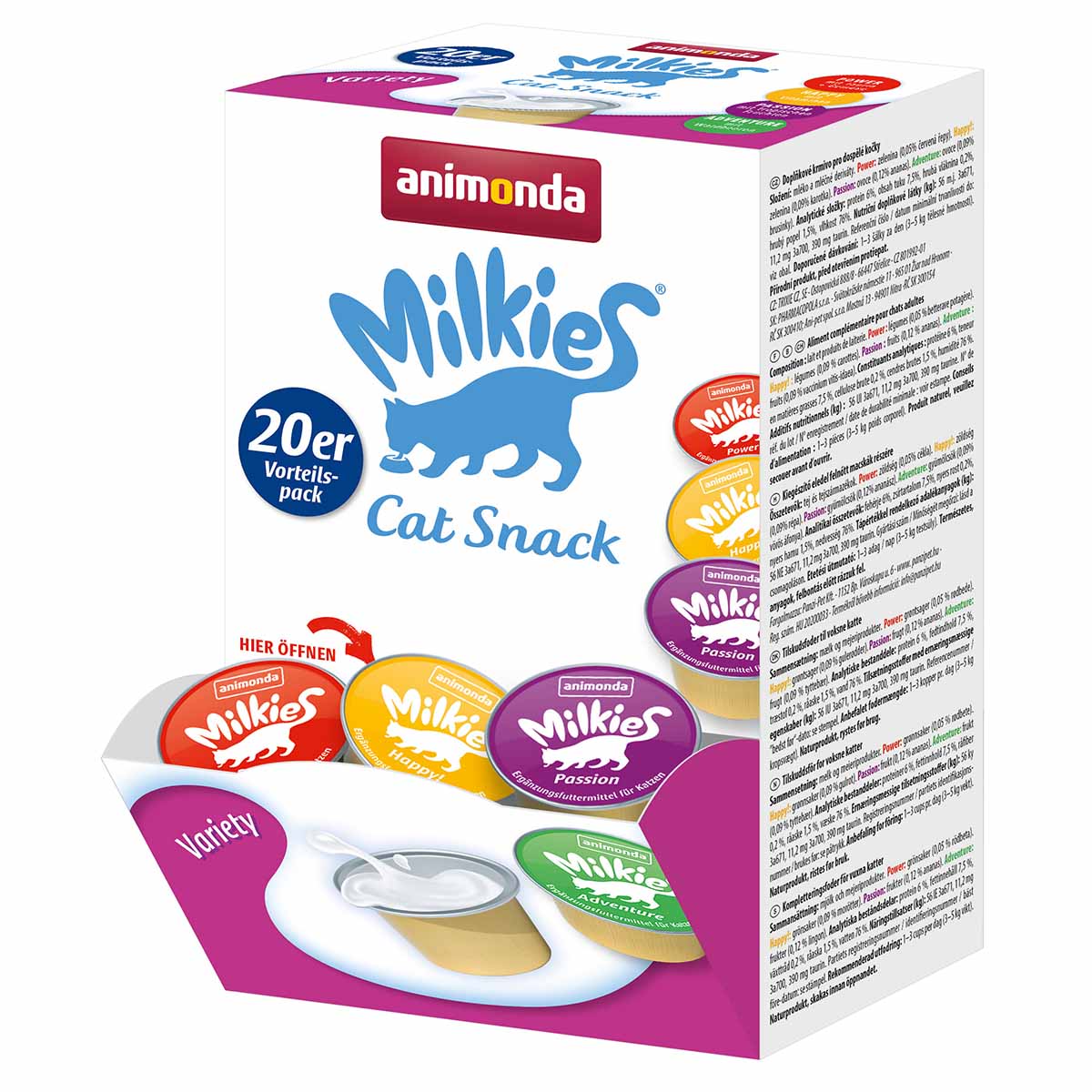 animonda Milkies Variety Cups 20x15g animonda Milkies Variety Cups 20x15g von animonda Milkies