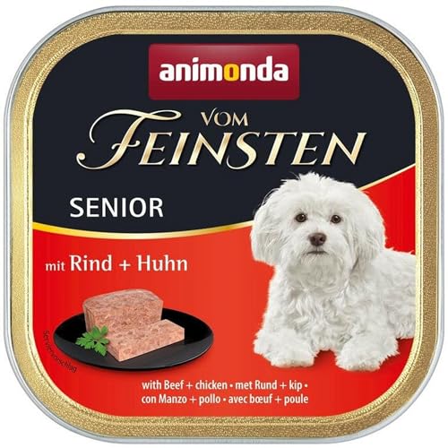 Animonda Dog Vom Feinsten Senior Rind & Huhn 22x150g von animonda Vom Feinsten