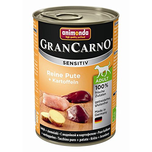 Animonda Gran Carno Sensitiv, Pute+Kartoffeln 400 g von animonda Vom Feinsten