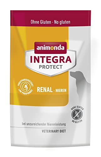 Animonda INTEGRA PROTECT Adult Renal Trockenfutter Hund, hochwertiges Premiere Hundefutter Trocken getreidefrei, Diätfuttermittel für Hunde,1 x 4 kg von Animonda Integra Protect