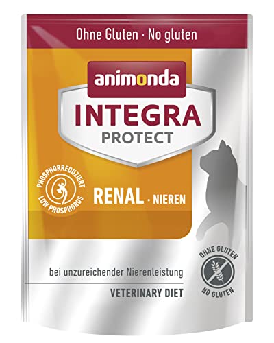 Animonda INTEGRA PROTECT Adult Renal Trockenfutter Katze, hochwertiges Premiere Katzenfutter Trocken getreidefrei, Diätfuttermittel für Katzen,1 x 300 g von animonda Integra Protect