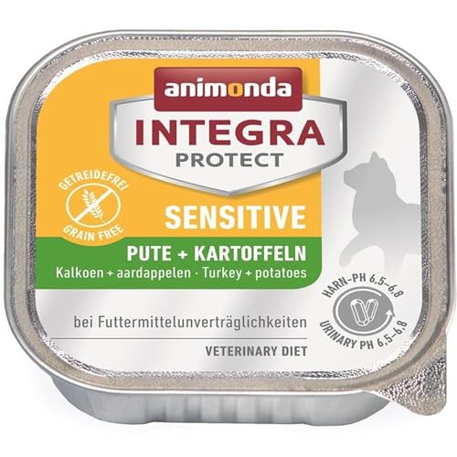 Animonda Integra Protect Sensitive mit Pute & Kartoffeln, 100 g (Menge: 16 je Bestelleinheit) von animonda Vom Feinsten
