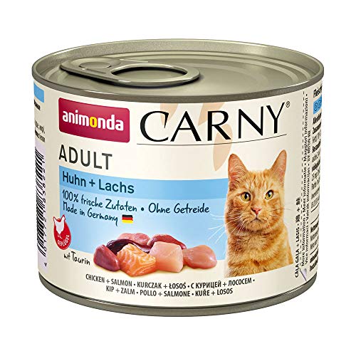 Animonda Katze Carny Carny Adult Huhn+Lachs 200gD von animonda Vom Feinsten