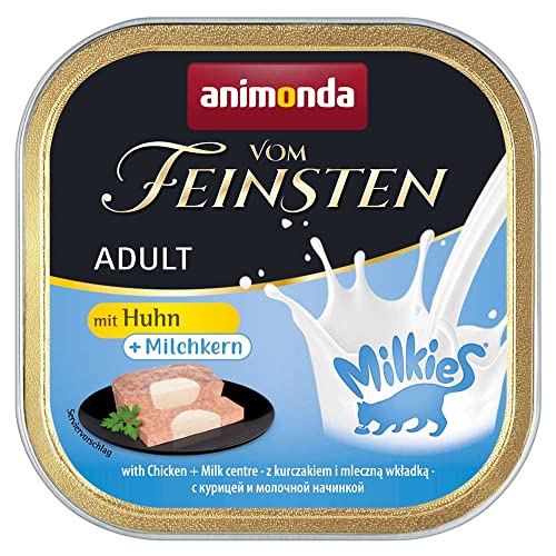 Animonda Vom Feinsten mit Huhn & Milchkern 100g (Menge: 32 je Bestelleinheit) von animonda Vom Feinsten