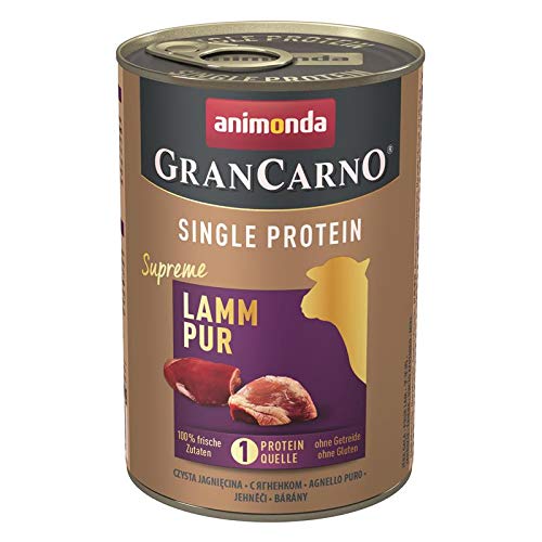 animonda GranCarno Adult Lamm pur | 6X 400g von animonda Vom Feinsten