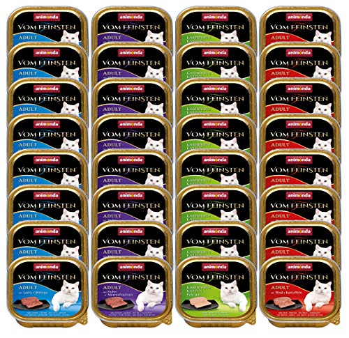 animonda Vom Feinsten Adult Katzenfutter, Nassfutter für ausgewachsene Katzen, Fisch & Fleisch Vielfalt, 32 x 100 g animonda Vom Feinsten Adult Katzenfutter, Nassfutter für ausgewachsene Katzen, Fisch & Fleisch Vielfalt, 32 x 100 g von animonda Vom Feinsten