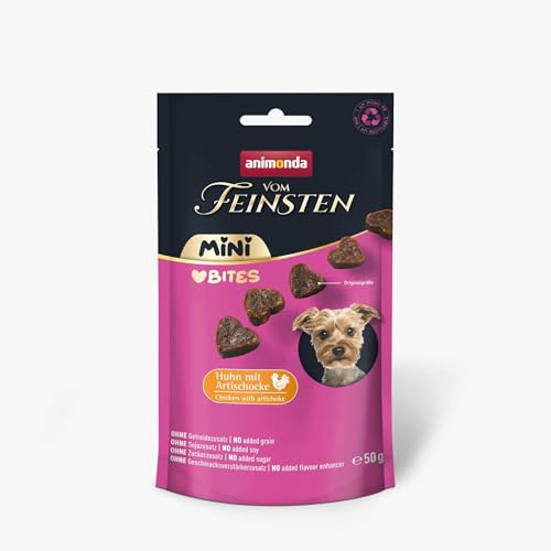 animonda Vom Feinsten Adult Mini Love Bites Huhn mit Artischocke 10 x 50 g von animonda Vom Feinsten