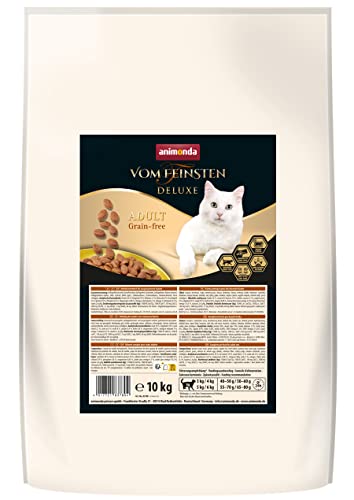 animonda Vom Feinsten Deluxe Adult Grain-Free Katzenfutter, Trockenfutter für erwachsene Katzen, 10 kg von animonda Vom Feinsten