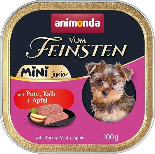 animonda Vom Feinsten Junior Mini mit Pute, Kalb + Apfel 32 x 100 g animonda Vom Feinsten Junior Mini mit Pute, Kalb + Apfel 32 x 100 g von animonda Vom Feinsten