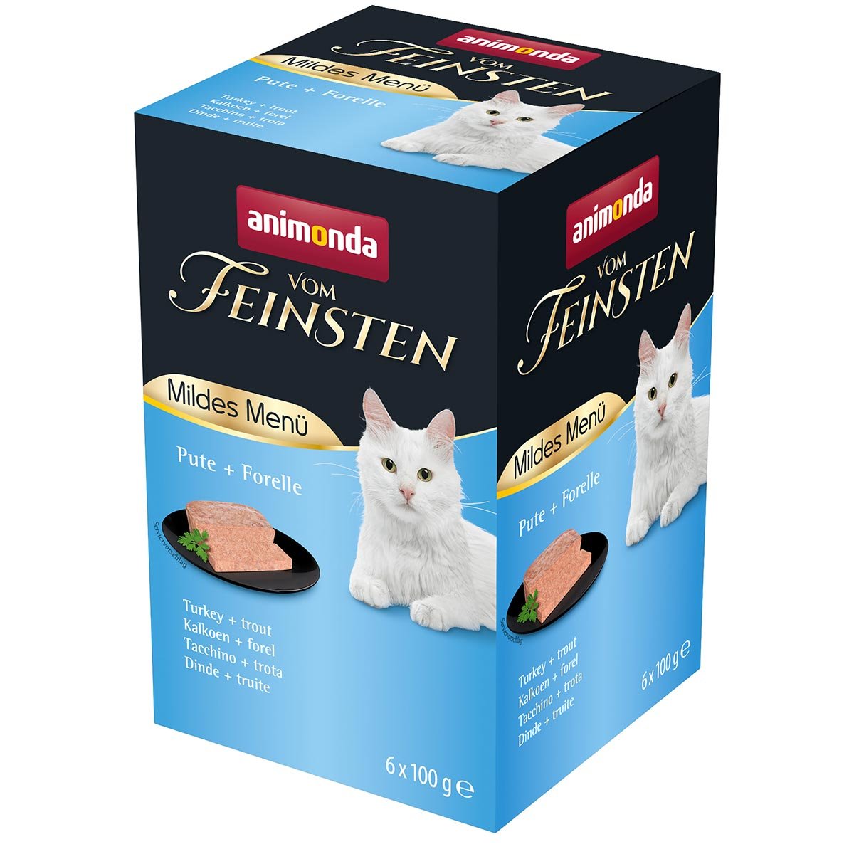 animonda vom Feinsten Adult Mildes Menü Pute + Forelle 32x100g animonda vom Feinsten Adult Mildes Menü Pute + Forelle 32x100g von animonda vom Feinsten