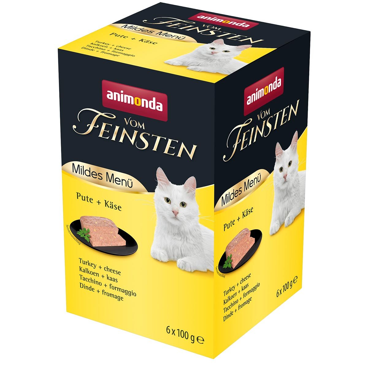 animonda vom Feinsten Adult Mildes Menü Pute + Käse 6x100g animonda vom Feinsten Adult Mildes Menü Pute + Käse 6x100g von animonda vom Feinsten